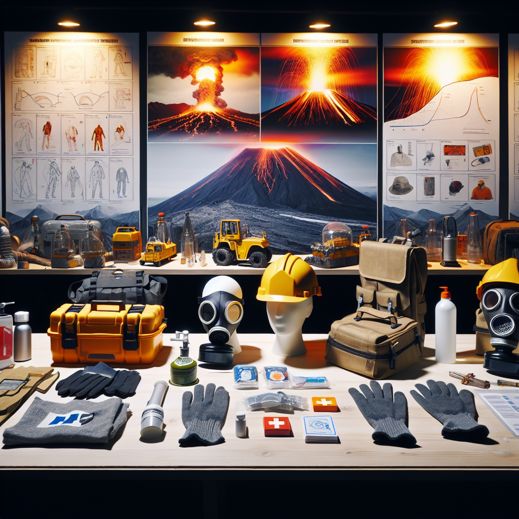 Volcano eruption safety measures