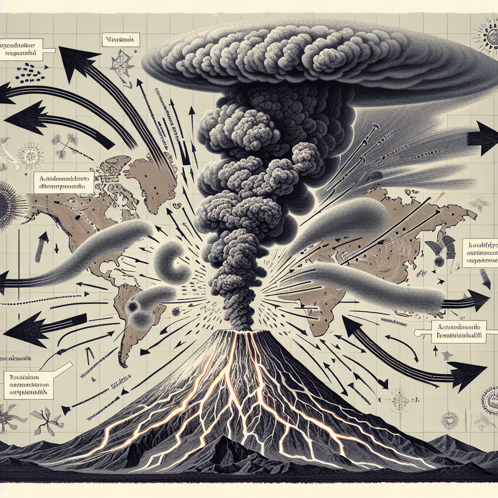 Effects of volcanic eruptions on climate
